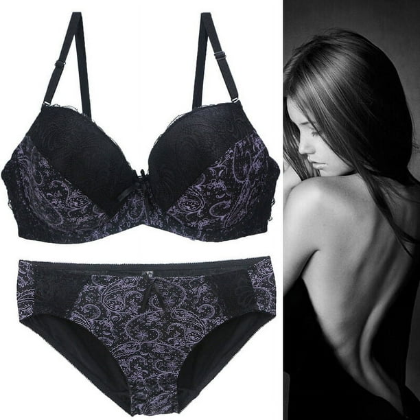 Conjunto de sujetador de encaje sexy europeo y americano de lencería sexy personalizada