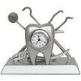 thumbnail image 1 of Sanis Enterprises Reloj de computadora para Dentista, 2 x 3.38 Pulgadas, Plateado Sanis Enterprises NA, 1 of 4
