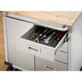 Seville Classics UltraHD 4Drawer Rolling Storage with Key Lock
