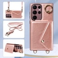 thumbnail image 2 of Crossbody Phone Case for Samsung Galaxy S22 Ultra, Adjustable and Removeable Shoulder Strap 47", 2 of 16