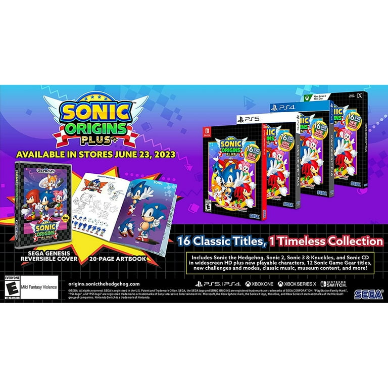 Nintendo Switch Sonic Origins Plus: Original Sonic Adventure