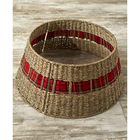 The Lakeside Collection Rattan Christmas Tree Collar