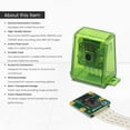 thumbnail image 4 of sb Components Raspberry Pi Camera Raspberry Pi v2.1 8MP 1080p Camera Module with Raspberry Pi Camera Case BOX-Green, 4 of 8