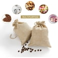 thumbnail image 2 of Zshan 24 PCS Jute Bags with Drawstring for Wedding Favors and DIY Crafts, 2 of 5