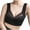 Black, variant on Comfort Padded Underwire Bra Women Lady Mesh Push-Up Bra Sports Bra Underwear Yoga Hollow Out Bra Cup Big & Tall Size Lace Bralettes for Female, Style 7795, 36B