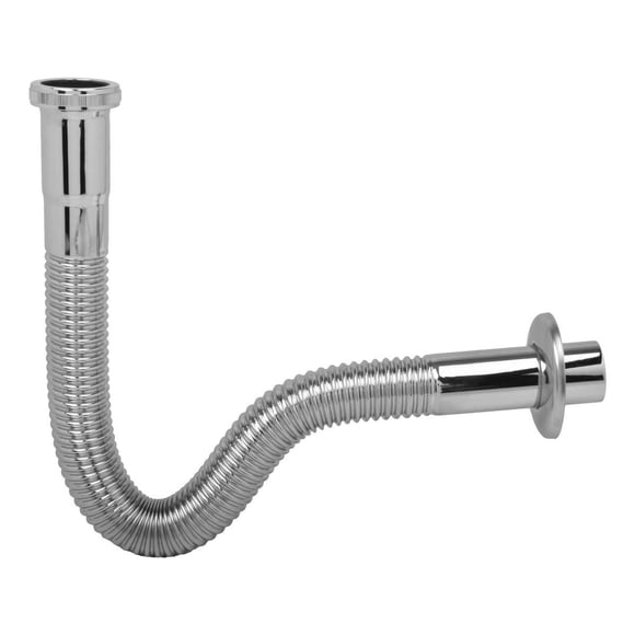 Trampa Flexible Lavabo Coflex Latón Niquelado 25X15.5X4.1Cm