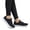 Black, variant on Women's Running Sneakers Breathable Mesh Tennis Shoes Lace Up School Casual Sneaker Memory Foam Walking Shoe White Size 7.5