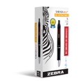 thumbnail image 2 of Zebra Sarasa Dry X1 Retractable Gel Ink Pens, Medium Point 0.7mm, Red Rapid Dry Ink, 12-Count, 2 of 3