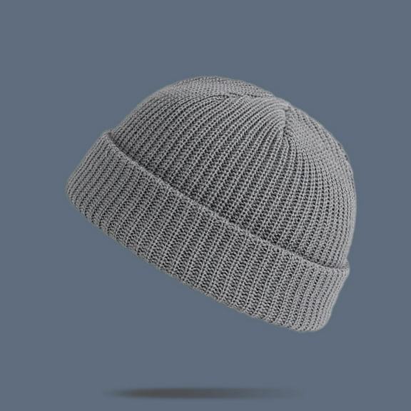 Babysbule Hats for Women Winter Unisex Fashion Warm Winter Casual Knitted Hat Color All-match Thick Hat