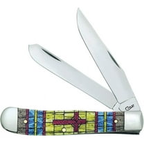 Trapper Stained Glass Cross