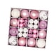 thumbnail image 5 of 44 Uds bolas de Navidad adornos adornos decoración de árbol de Navidad a granel bolas de Navidad decorativas de 3-6cm para festival de aniversario Rosa y, 5 of 8