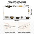 thumbnail image 2 of Aluminum License Plate Frame 2 Pack Car Exterior Accessory Car Tag Holder for Front Rear Plates Cars Decor Cute Halloween Icon, 2 of 6