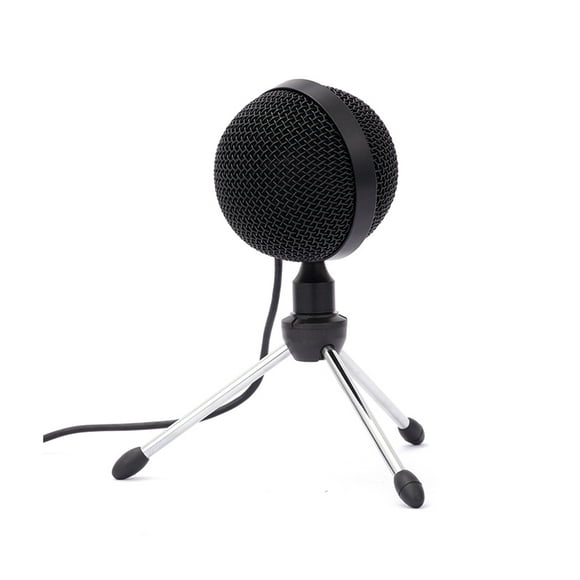 USB Omnidirectional Condenser Microphone USB Desktop Mic 360-degree Pickup Computer Conference Microphone Plug and Play for Podcast Studio Streaming Singing