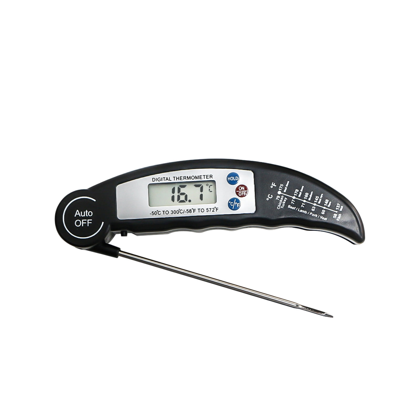 TaTaai 3Pcs Meat Thermometer Digital for Cooking & Baking, Grilling Wireless Food Thermometer Probe for Temperature, Liquids, BBQ, Smoking, Chicken, Steak, Kitchen Gadgets & Grilling