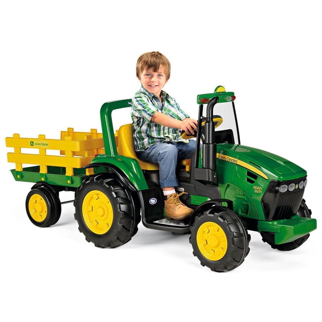 Peg Perego John Deere Ride-On Heavy Duty Tractor