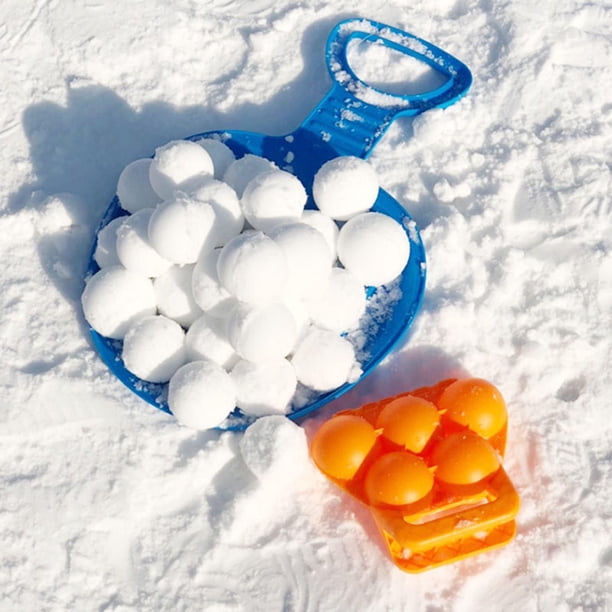 Molde De Bolas De Nieve De 6 Piezas – Pinzas Con Formas Divertidas Para Nieve Y Arena, Juguete De Invierno Y Verano