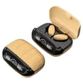 thumbnail image 1 of Auriculares inalámbricos Bluetooth | Auriculares inalámbricos Vintage Wood Bluetooth 5.2 | Efecto estéreo HiFi HD | Llamadas inteligentes con reducción de ruido | Retraso bajo | IPX6 resistente al, 1 of 7