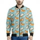 thumbnail image 2 of Chaquetas con cremallera y estampado 3D de Corgi de dibujos animados para hombres y niños, sudadera con estampado de mascotas y perros, chaqueta bomber informal de calle, abrigo de manga larga, 2 of 5