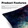 thumbnail image 2 of Galactic Planet Velvet Throw Pillow Inserts with Unique Patterns - Set of 2 - 16x16, 18x18, 20x20 inches for Throw Pillow Covers - Various Occasions, 2 of 6