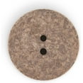thumbnail image 4 of Dritz Recycled Cotton Round Button, 23mm, Medium Brown, 3 Pack (6 Count), 4 of 7