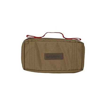 BLACKHAWK! S.T.O.M.P. Medical Pack Accessory Pouch with Red Handle - Coyote Tan