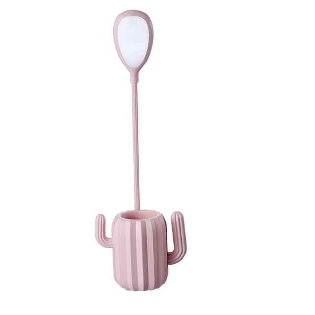 Reading Lamps for Bedside Table Eye Protection Table Lamp Cactus Pen Holder Led Table Lamp Charging Student Bedside Dormitory Reading Natural Table Lamp