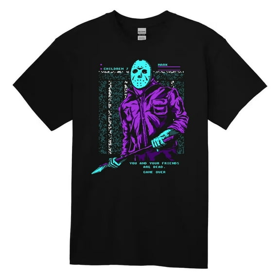 Friday the 13th Jason Game Over Shirt
