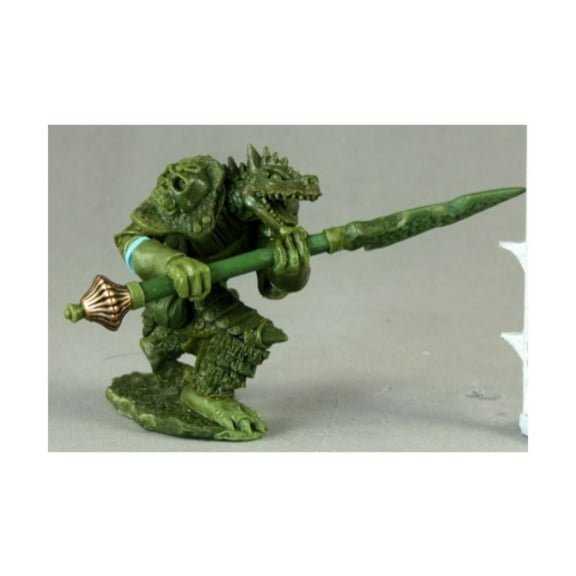 Reaper Miniatures Kriv Blackspear - Dragonman Barbarian New