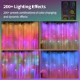 thumbnail image 2 of Luces de cortina YOLIGHT con forma de bola de deseos que cambia de color, 3,3 x 1 m, RGB, 2 of 9