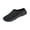 Black, variant on Orthopedic Mule Clogs for Women Knitted Slip On Lightweight Mule Sneakers with Arch Support Closed Round Toe Open Back Breathable Flats Shoes Comfortable Low Top Outdoor Walking Shoes