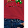 thumbnail image 4 of DYMADE Women Christmas Printed Crew Neck Long Sleeved T-shirt Casual Loose Top, 4 of 4