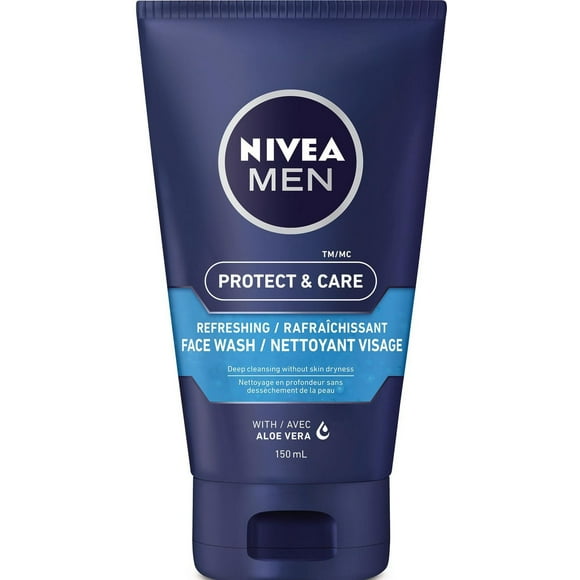 NIVEA MEN Protect & Care Nettoyant visage rafraîchissant 150 ml
