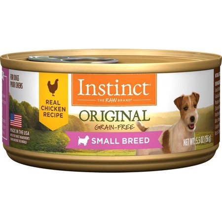 Nature's Variety Instinct Small Breed Grain-Free Chicken Formula Canned Dog Food 5.5-oz, case of 12