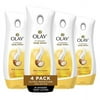 OLAY Ultra Moisture Shea Butter In-Shower Body Lotion, 15.2 fl oz 4 Pack