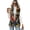 Abstract Art Print, variant on One Button Sleeveless Blazer Jacket for Summer Commute, Woven Open Front Outerwear Women's Sleeveless Blazer Vest, Christmas Snowflake