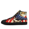 thumbnail image 3 of America Needs Jesus High Top Canvas Shoes Sneakers Black Size 12, 3 of 7