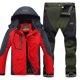 thumbnail image 3 of Traje de esquí para hombres deportes al aire libre traje de hombres guapo a prueba de viento impermeable cálido traje de esquí de invierno, 3 of 5