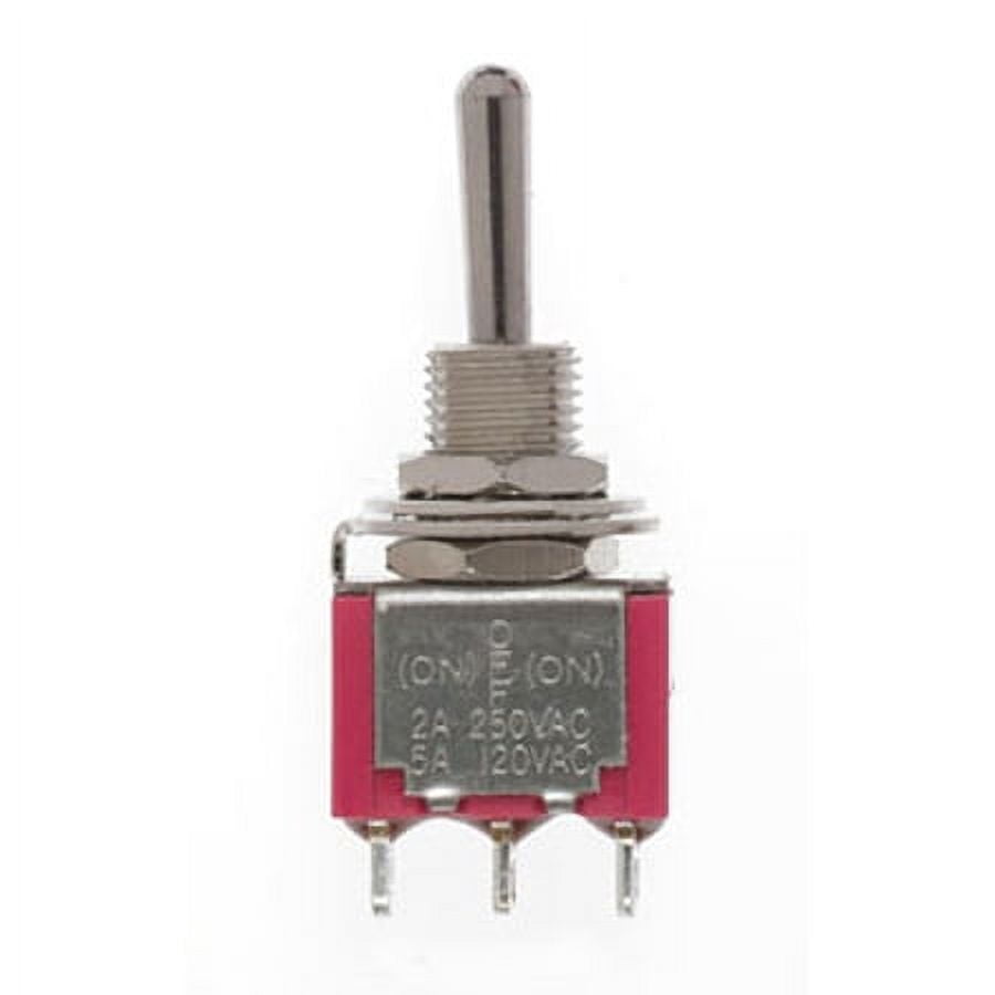 Zing Ear ZE-215 Small Electric Red Illuminated Rocker Switch, 15A