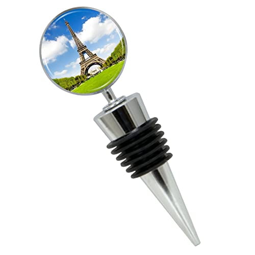 Eiffel Tower Wine Bottle Stopper In Gift Box, Perfect For House Warming Gift