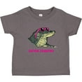thumbnail image 3 of Inktastic Gator Country Sunny Gator in Pink Sunglasses Boys or Girls Toddler T-Shirt, 3 of 5
