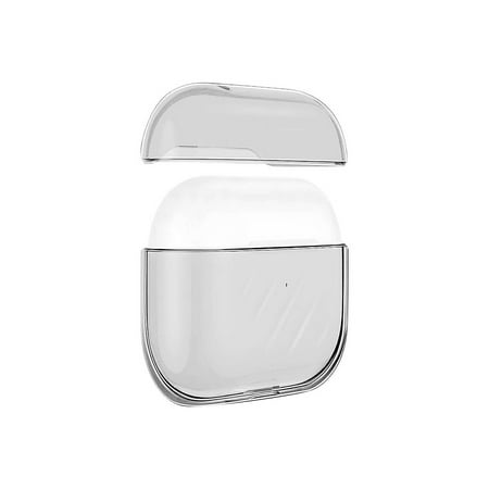 SaharaCase - Hybrid Flex Series Case for Apple AirPods 3 (3rd Generation) - Transparent Black