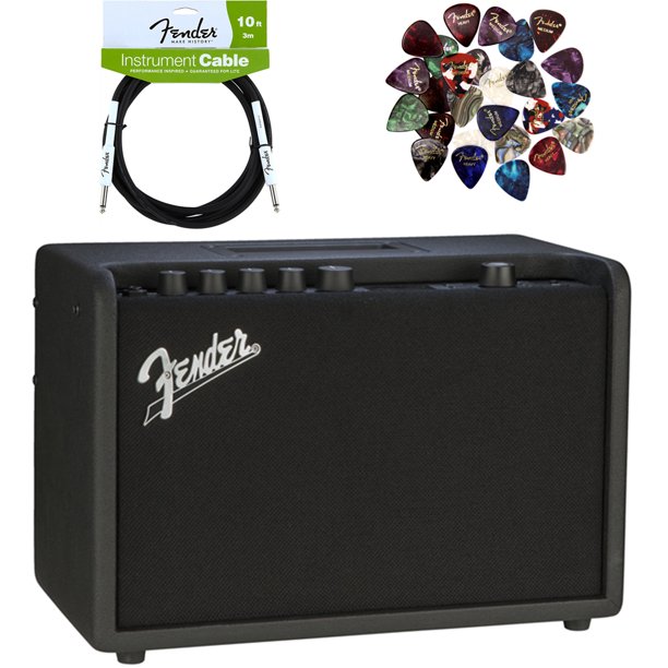 Fender Mustang GT 40 Guitar Amplifier w/ Instrument Cable - Walmart.com