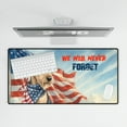 thumbnail image 4 of Patriot Airedale Terrier We Will Never Forget Patriotic Remembrance Day Desk Mat Full Keyboard Mouse Pad Dale Waterside Dog Lover Large Mousepad - 12014, 4 of 5