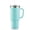 Mint Green, variant on HONGBAKE 40 oz Tumbler with Handle and Straw Lid, Insulated Stainless Steel Tumbler, Travel Mug Fits Cup Holder, Dusty Lavender