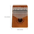 thumbnail image 2 of Kalimba Thumb Piano Professional Portable Finger Piano 1Set for Beginners, 2 of 5