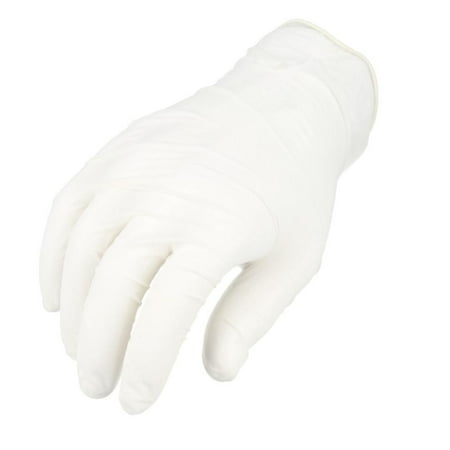 SSBM Synthetic Vinyl Powdered Gloves Small Industrial Natural Rubber Latex 4.5 Mil Disposable Exam Grade 72000 Pcs