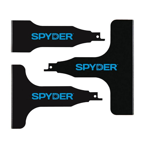 Spyder Scraper™ 3-Piece Scraper Blade Reciprocating Saw Attachment Set (2, 4, and 6 in.) 00243