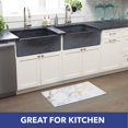thumbnail image 4 of SoHome Cozy Living Anti Fatigue Mat Kitchen Mat Non Slip Stain Resistant Easy Clean 1/2 Inch Thick Kitchen Floor Mats, Marble Gold 18" x 30", 4 of 4