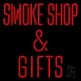 thumbnail image 1 of Smoke Shop And Gifts LED Neon Sign 16" Tall x 16" Wide - inches, Black Square Cut Acrylic Backing, with Dimmer - Premium built indoor Sign for Storefront, Store interior., 1 of 7