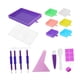thumbnail image 2 of Bandejas para pintura de diamantes, placa de perforación de diamantes de imitación, placa de abalorios, taladro multiusos Multicolor, 2 of 7